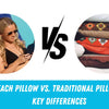 Comparison with Beach pillows vs. Traditional pillows