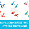 Why Every Beachgoer Needs Towel Clips- Keep Your Towels Secure