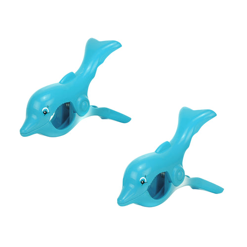 Dolphins Itsa Beach Towel Clips