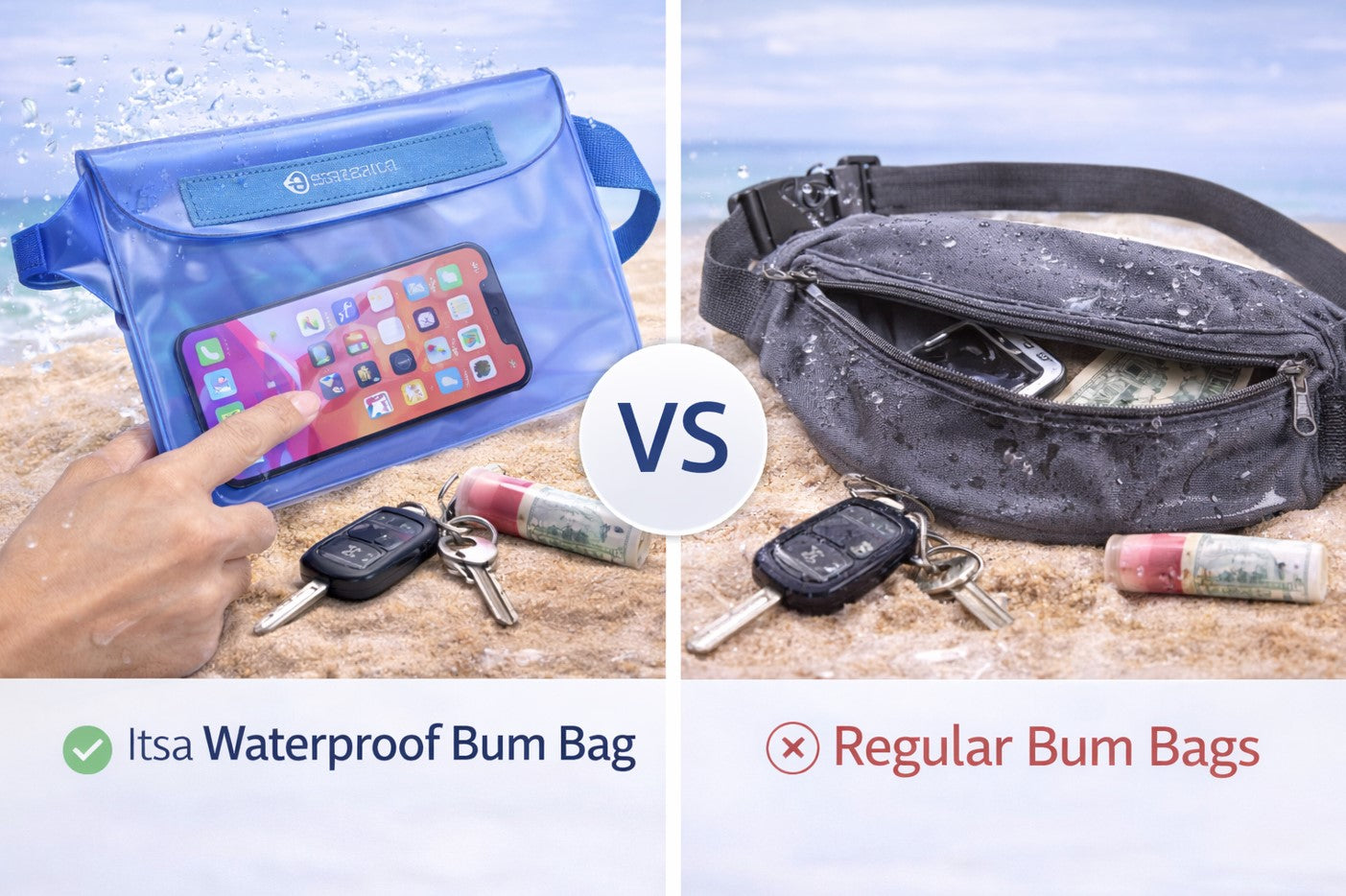 Itsa Waterproof Bum Bag vs Regular Bum Bags: What’s the Difference?