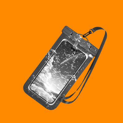 Universal Waterproof Phone Pouch – IP68 Dry Bag for Phones up to 7.5” – Multicolour (Single)