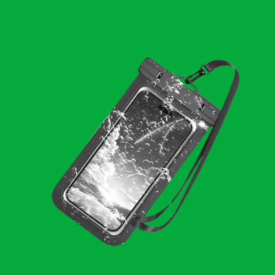 Universal Waterproof Phone Pouch – IP68 Dry Bag for Phones up to 7.5” – Multicolour (Single)