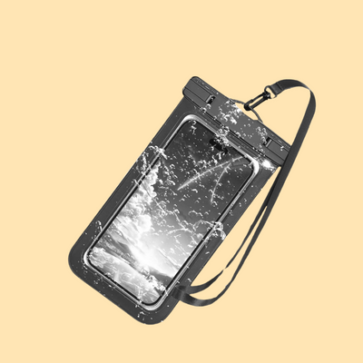 Universal Waterproof Phone Pouch – IP68 Dry Bag for Phones up to 7.5” – Multicolour (Single)