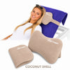VALUE RANGE Inflatable Towel Trapper and pillow for Beach & Travel