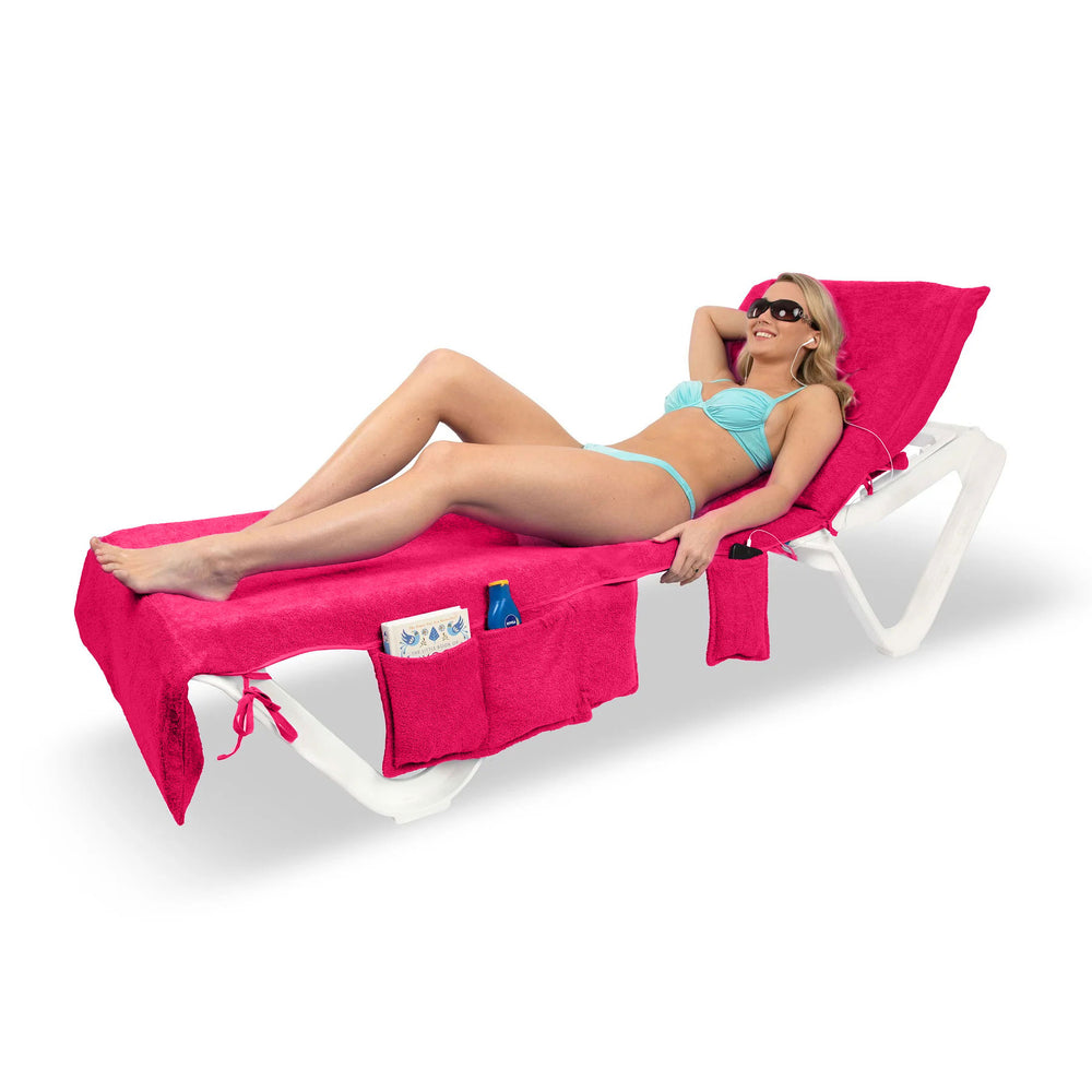 Terry Beach Hooded Towel