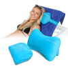 1 X Lightweight Light Blue ITSA + 1 x Inflatable  Caribbean Turquoise Towel Trapper