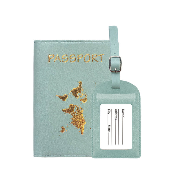 PU Leather Travel Passport Cover