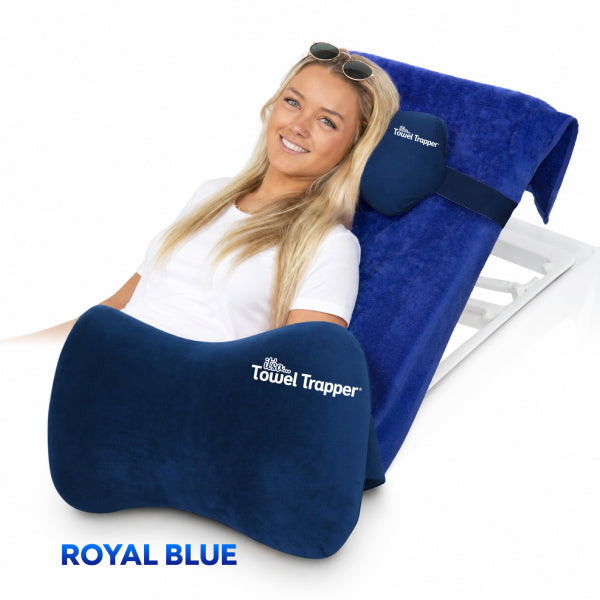 VALUE RANGE Memory Foam Towel Trapper and pillow