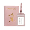Soft Finish PU Leather Travel Passport Cover