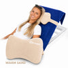 VALUE RANGE Memory Foam Towel Trapper and pillow