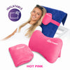 VALUE RANGE Inflatable Towel Trapper and pillow for Beach & Travel